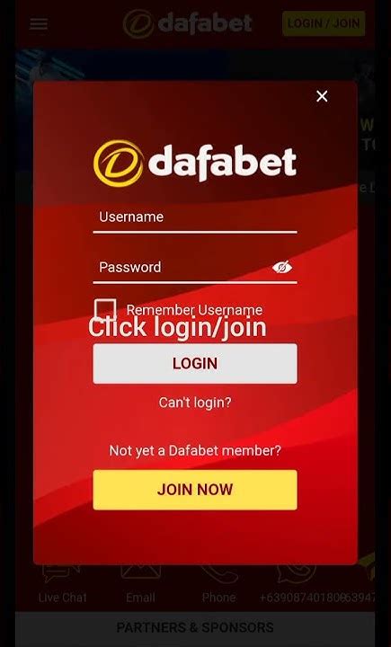 how to create dafabet account